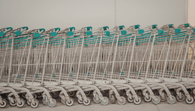 shopping trolleys for retail asset tracking