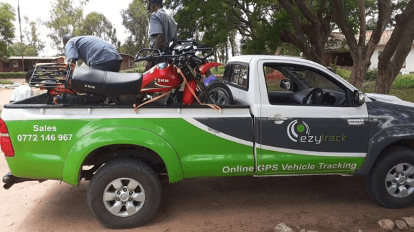 Recovering a stolen motorbike