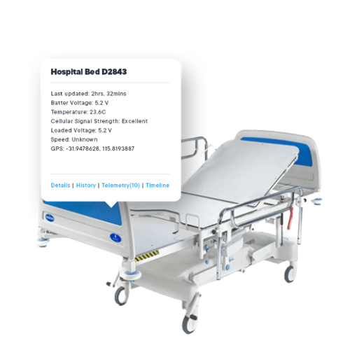 Hospital bed tracking